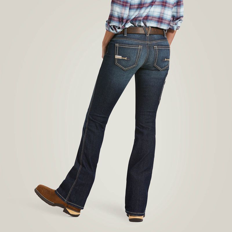 Hallow Ariat Rebar Durastretch Riveter Boot Cut Jean | 86YEQHKIJ