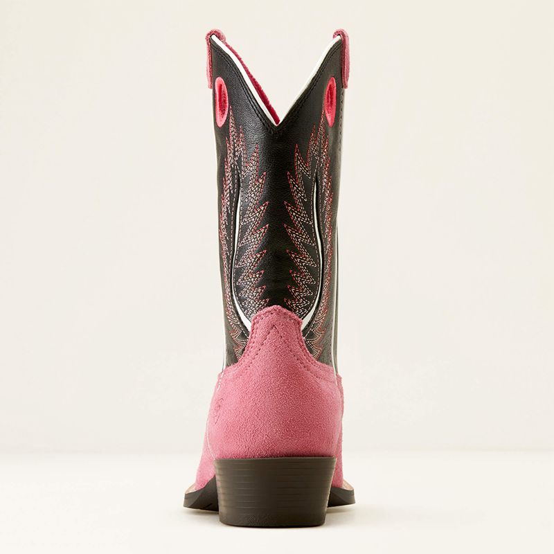 Haute Pink Suede/Madison Avenue Ariat Bk Futurity Fort Worth Western Boot | 76MJCFOKU