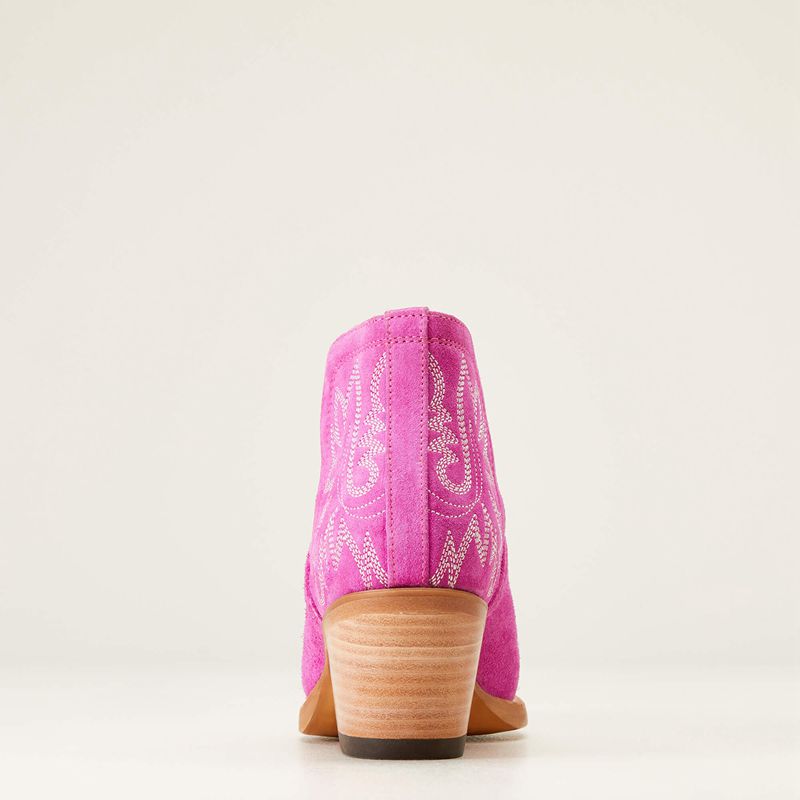 Haute Pink Suede Ariat Dixon Bootie | 86WVJABUK