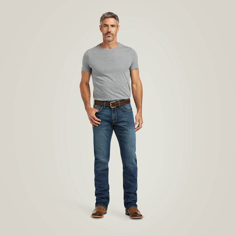 Heath Ariat M5 Straight Stretch Madera Stackable Straight Leg Jean | 46DJMROCT