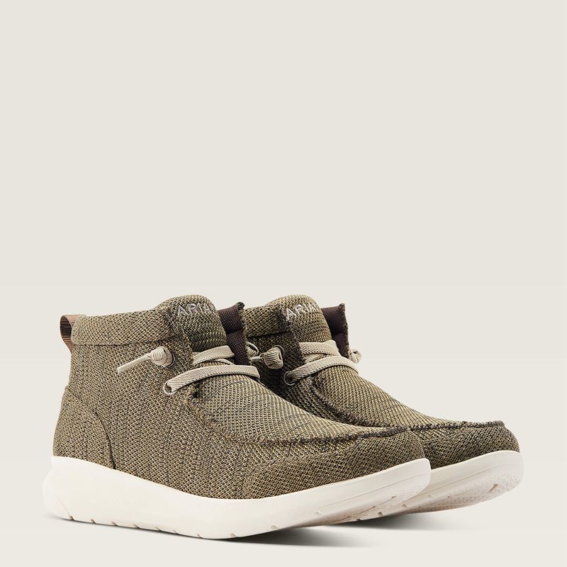 Heathered Olive Ariat Hilo Mid | 18FLJKPWG