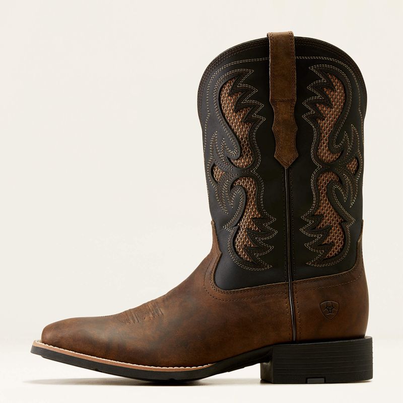 Herd Brown Ariat Sport Fresco Venttek Western Boot | 50BDQUSZP