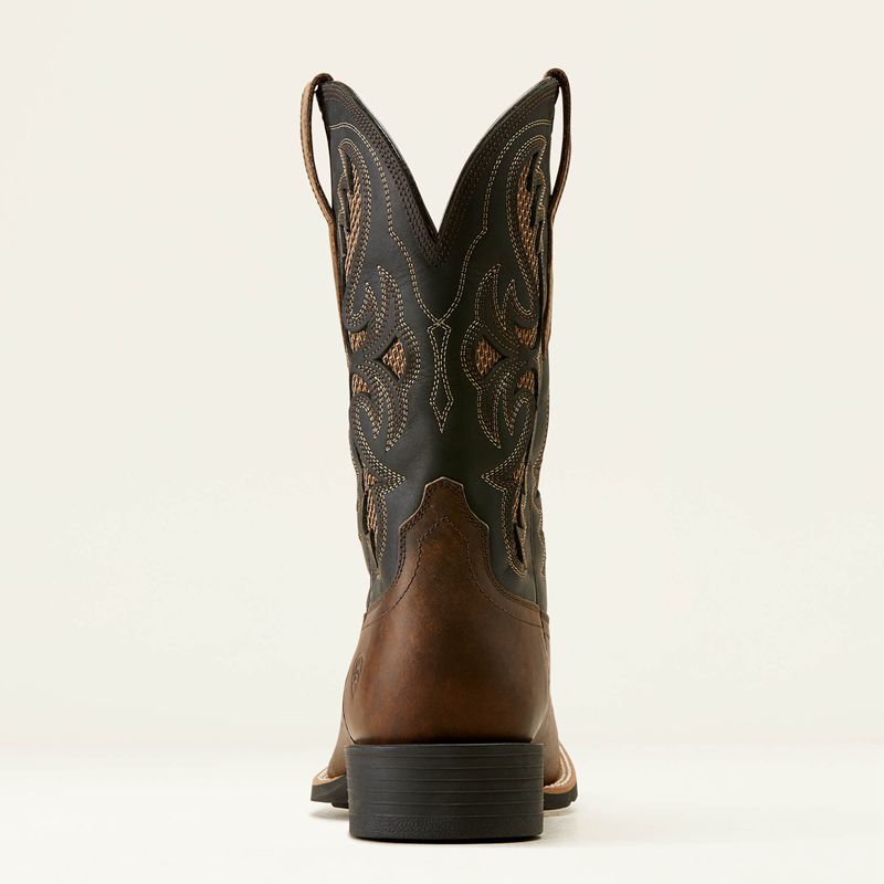 Herd Brown Ariat Sport Fresco Venttek Western Boot | 50BDQUSZP