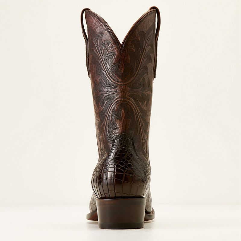 Hickory American Alligator Ariat Bench Made James Western Boot | 27SKOWJLU