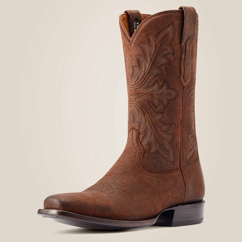 Hickory Elk Ariat Bench Made Hardin Western Boot | 98WISGPNQ