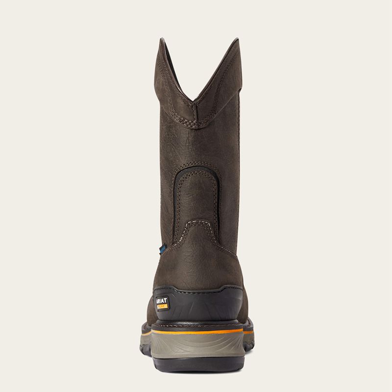 Iron Coffee Ariat Stump Jumper Pull-On Waterproof Composite Toe Work Boot | 86FHJITEX