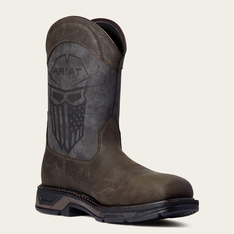 Iron Coffee Ariat Workhog Xt Incognito Carbon Toe Work Boot | 47HBXUIKM