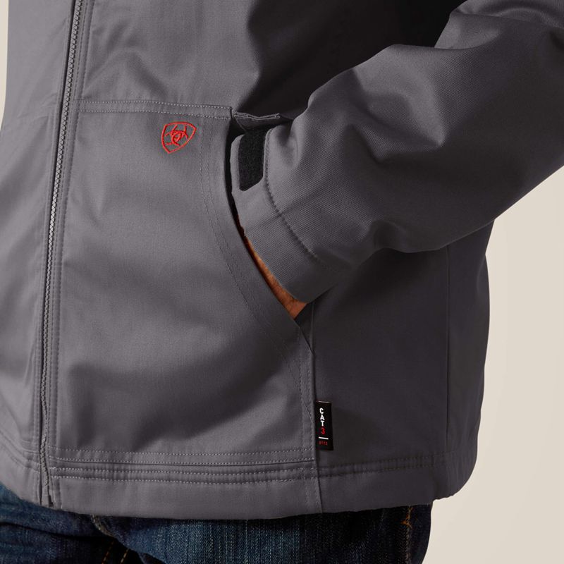 Iron Grey Ariat Fr Basic Insulated Jacket | 95WIVSYLB