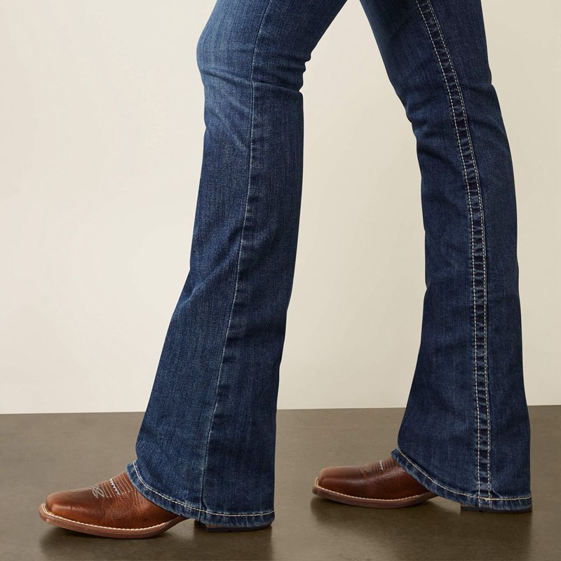 Irvine Ariat R.E.A.L. Mid Rise Miriam Boot Cut Jean | 79PGZYBTE