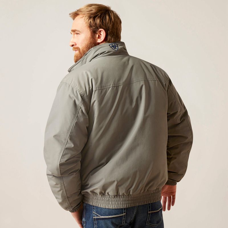 Jetty Grey Ariat Team Insulated Jacket | 93FDXIWAH