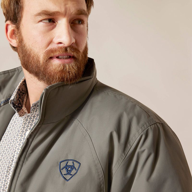 Jetty Grey Ariat Team Insulated Jacket | 93FDXIWAH