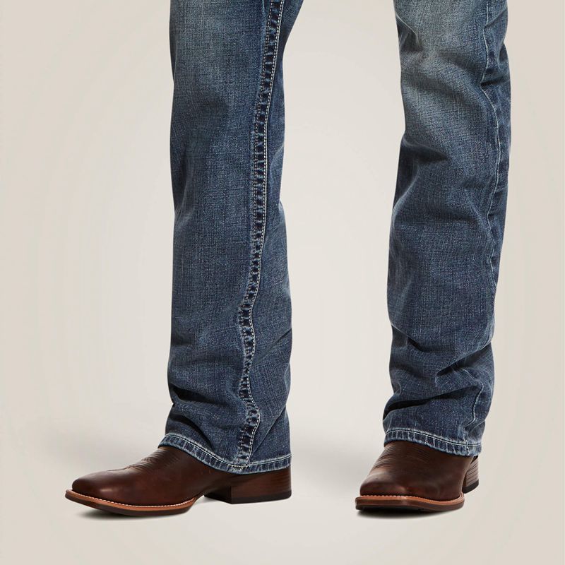 Lennox Ariat M5 Slim Stretch Adkins Stackable Straight Leg Jean | 58UMTRNSK