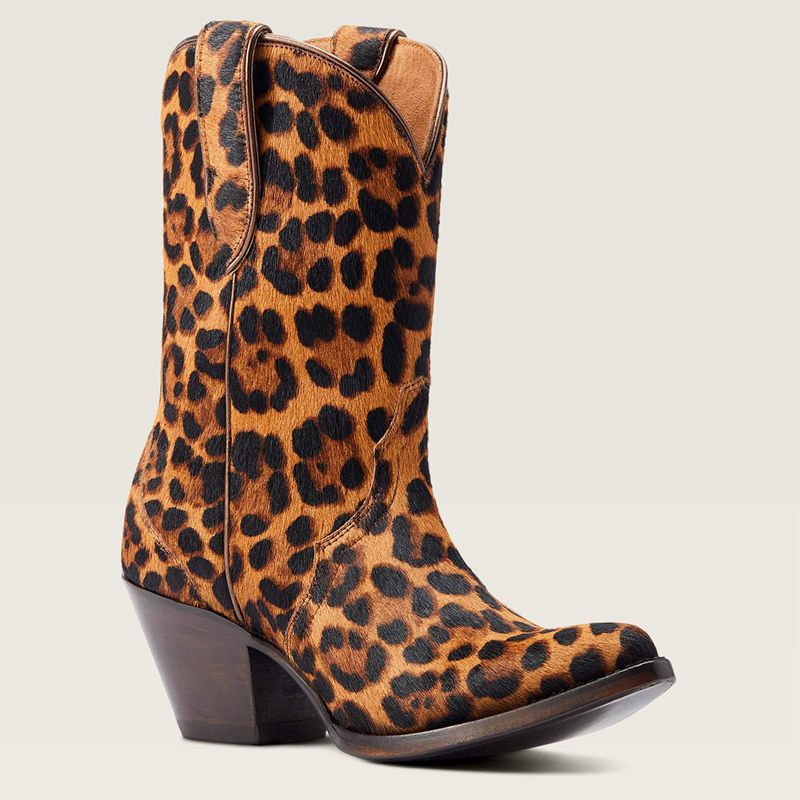 Leopard Hair On Ariat Bandida Western Boot | 79QJKHPIS