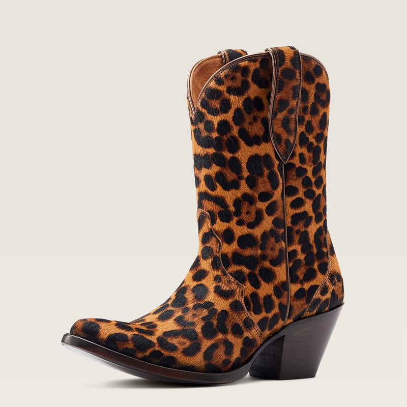 Leopard Hair On Ariat Bandida Western Boot | 79QJKHPIS