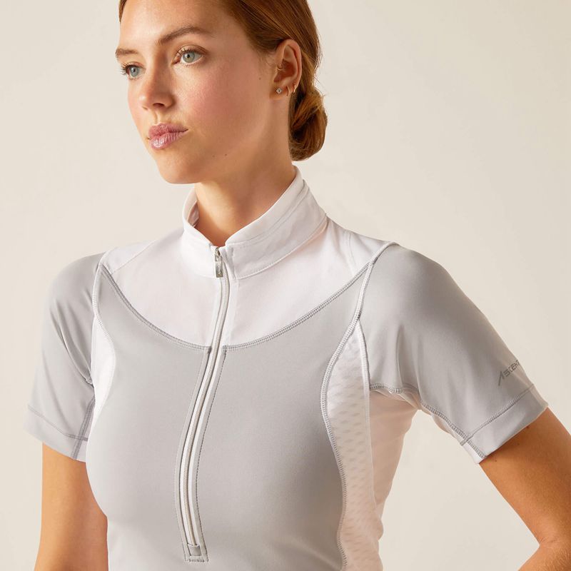 Light Ebony Ariat Ascent Show Shirt | 51ZDVNMCO