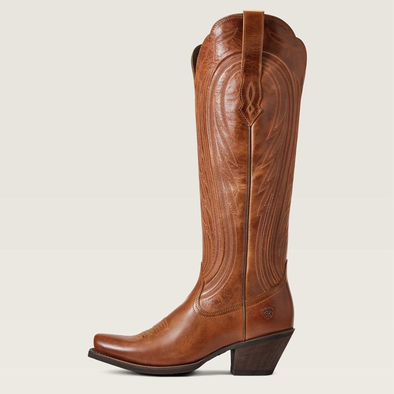 Light Tan Ariat Adeline Western Boot | 21ZJORXBI