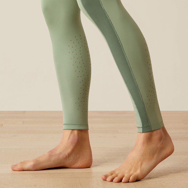 Lily Pad Ariat Eos Chic Half Grip Tight | 49OPQULNC