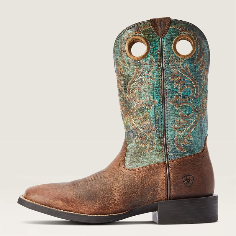 Loco Brown Ariat Sport Rodeo Western Boot | 48ENVSUMW