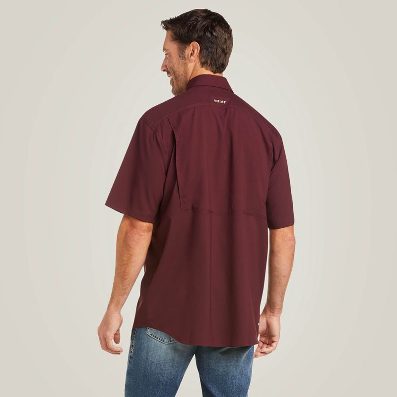 Malbec Ariat Venttek Classic Fit Shirt | 40BEDYVAF