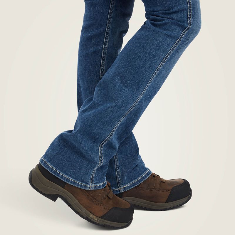 Malibu Ariat Rebar Riveter Boot Cut Jean | 05HAICTUY