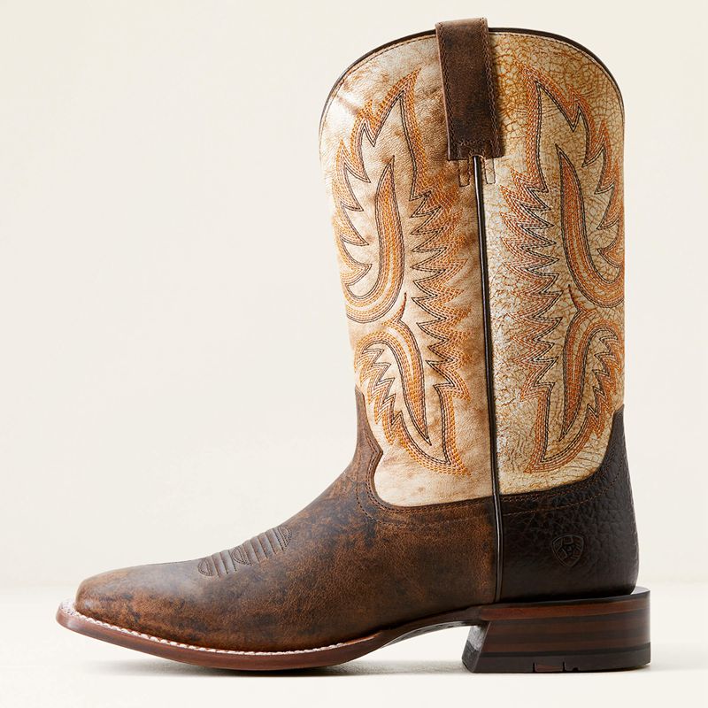 Maple/Warm Stone Ariat Tanglewood Cowboy Boot | 50QSWXJHR