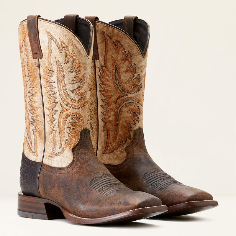 Maple/Warm Stone Ariat Tanglewood Cowboy Boot | 50QSWXJHR