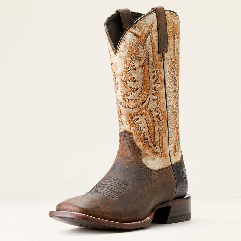 Maple/Warm Stone Ariat Tanglewood Cowboy Boot | 50QSWXJHR