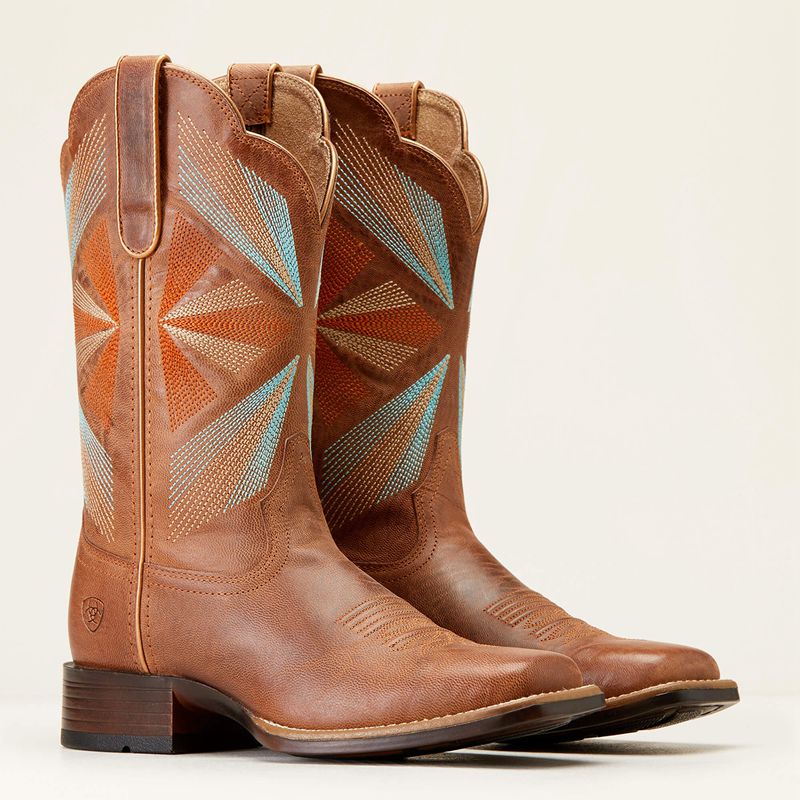 Maple Glaze Ariat Oak Grove Western Boot | 32TOWZNCY