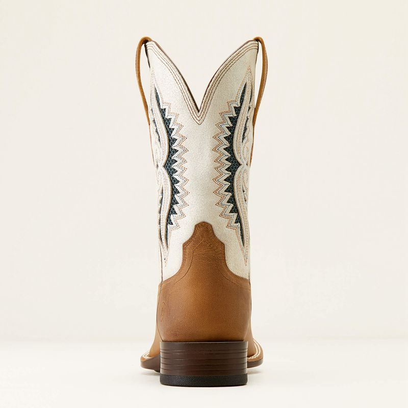 Marbled Tan/White Ariat Rowder Venttek 360° Cowboy Boot | 96QYBFNXL