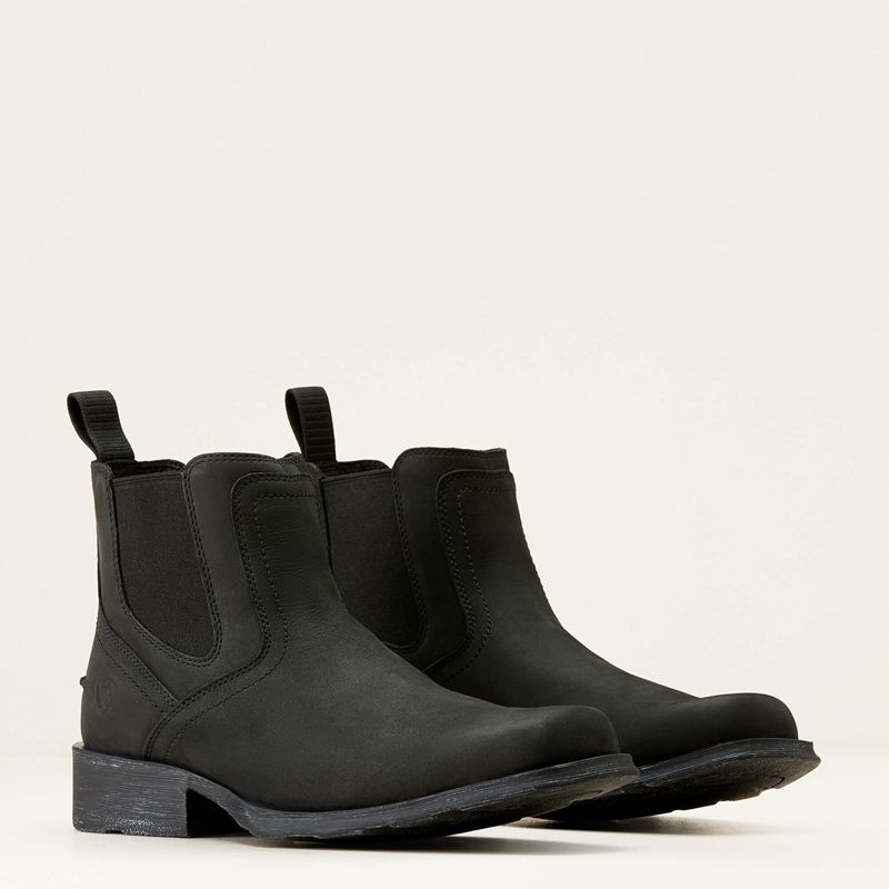 Matte Black Ariat Midtown Rambler Boot | 10EJMWZLU