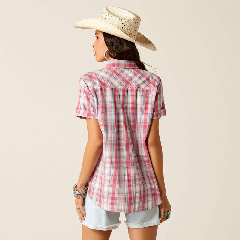 Merida Plaid Ariat Billie Jean Shirt | 54VPKWFQU