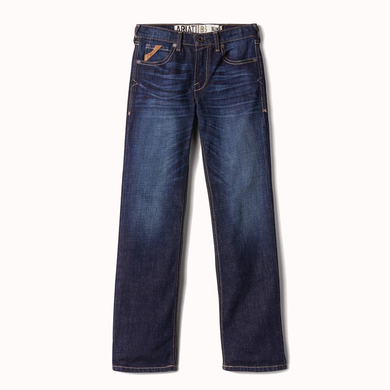 Mineral Blue Ariat B5 Slim Trevor Straight Jean | 46UCJIBPM