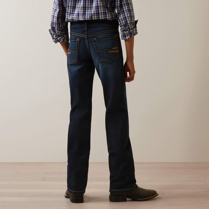 Mineral Blue Ariat B5 Slim Trevor Straight Jean | 46UCJIBPM