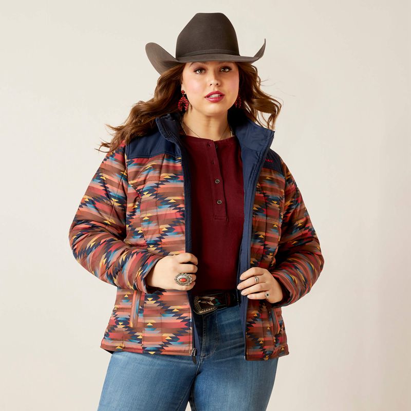 Mirage Print Ariat Crius Insulated Jacket | 02UVDLSOK