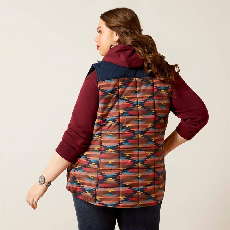 Mirage Print Ariat Crius Insulated Vest | 10PBJRWHZ