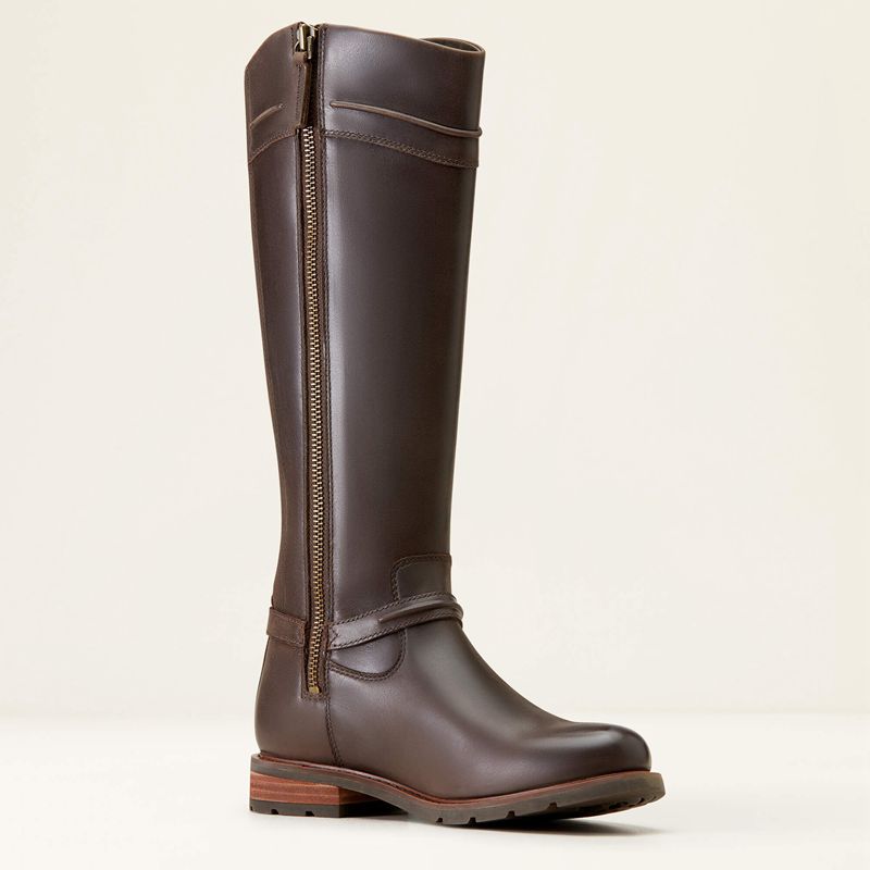 Mocha Ariat Scarlet Waterproof Boot | 05VBLXGTM