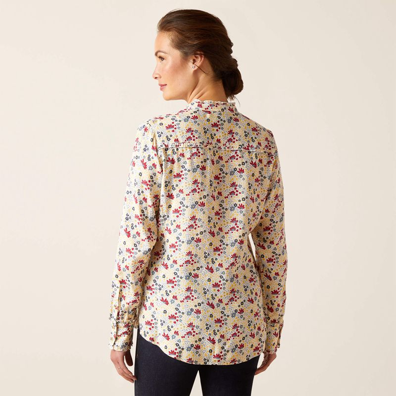 Mod Floral Ariat Clarion Blouse | 83FGDCAJL