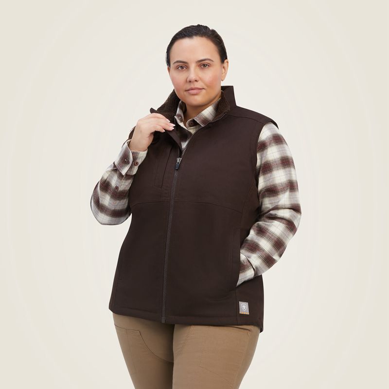 Mole Ariat Rebar Duracanvas Insulated Vest | 48XPWKVTN