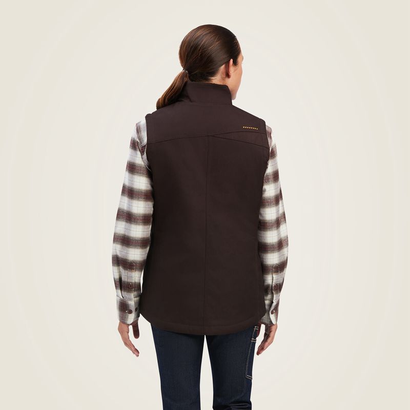 Mole Ariat Rebar Duracanvas Insulated Vest | 48XPWKVTN