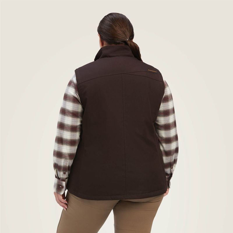 Mole Ariat Rebar Duracanvas Insulated Vest | 48XPWKVTN