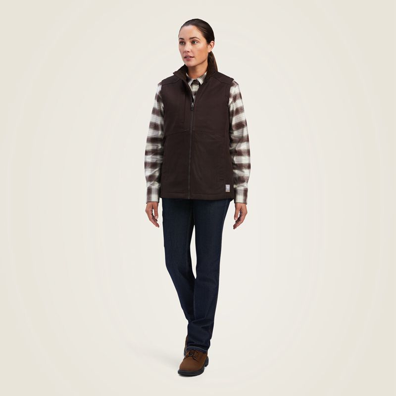 Mole Ariat Rebar Duracanvas Insulated Vest | 48XPWKVTN