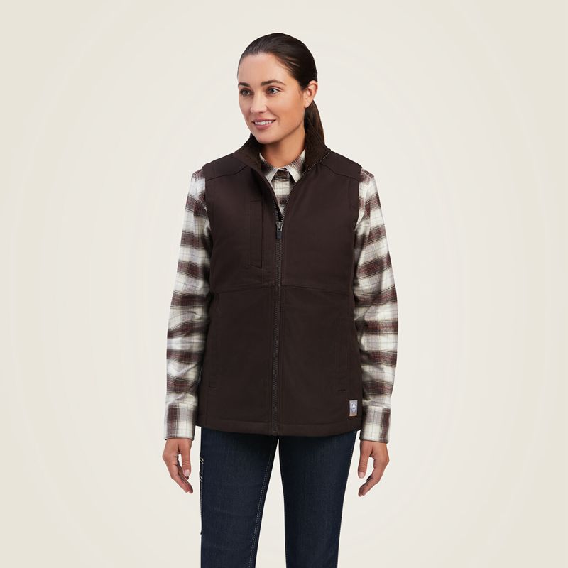 Mole Ariat Rebar Duracanvas Insulated Vest | 48XPWKVTN