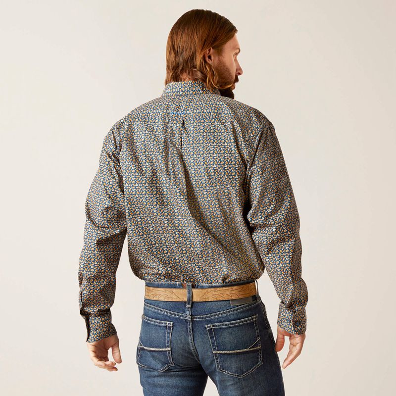 Moonlit Ocean Ariat Garner Classic Fit Shirt | 91LDFTYHQ