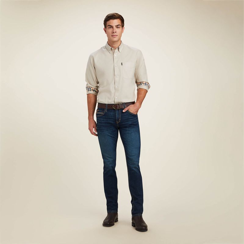 Morro Ariat M8 Modern Tekstretch Brawley Slim Leg Jean | 03AFUYIJS