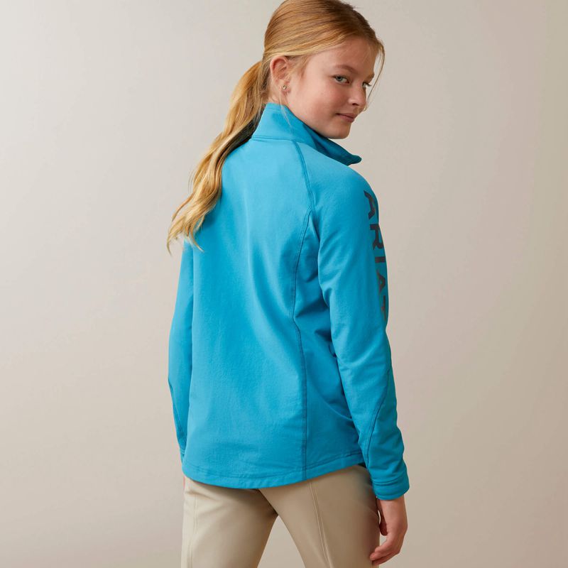 Mosaic Blue Ariat Agile Softshell Waterproof Jacket | 67IFPSZVC