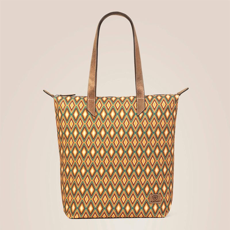 Multi Ariat Cruiser Large Tote Bag | 53MPSJVXZ