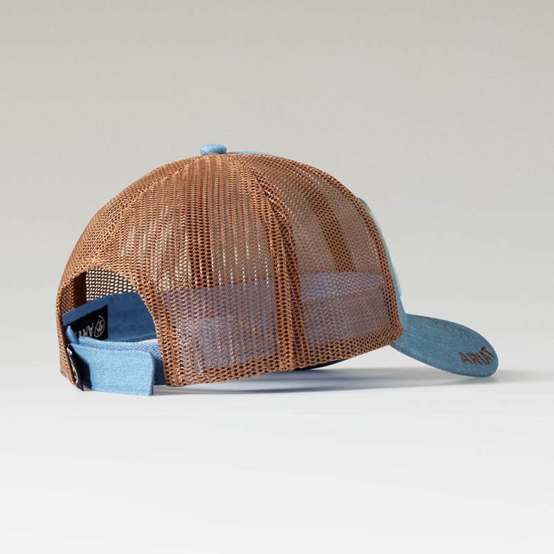 Multi Ariat Leather Patch Cap | 89ZWLMFOP