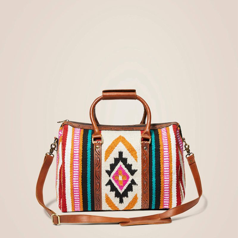 Multi Ariat Rug Woven Duffel | 43QOUHCTW