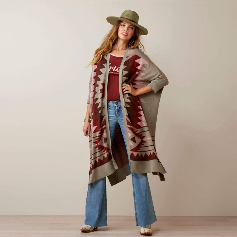 Multi Ariat Serape Style Cardigan | 43ZWGSIOK