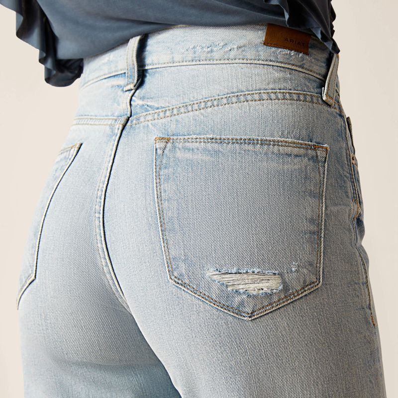 Mykonos Ariat Ultra High Rise Tomboy Straight Jean | 03VSUFMCN